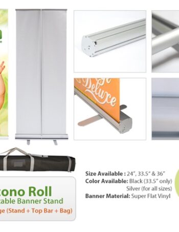 Econo Roll Retractable Banner Stand