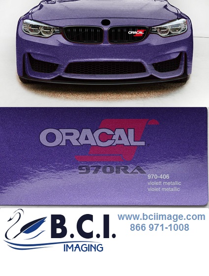 ORAFOL ORACAL 970RA-406 Violet Metallic Premium Wrapping Cast Vinyl  RapidAir – BCI Imaging Supplies