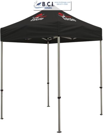 Deluxe 6' Tent Kit (Full-Color Imprint, Two Locations)