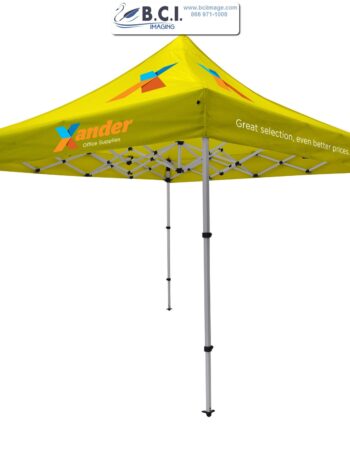 Compact 10' Tent Kit (Full-Color Imprint, Four Locations)
