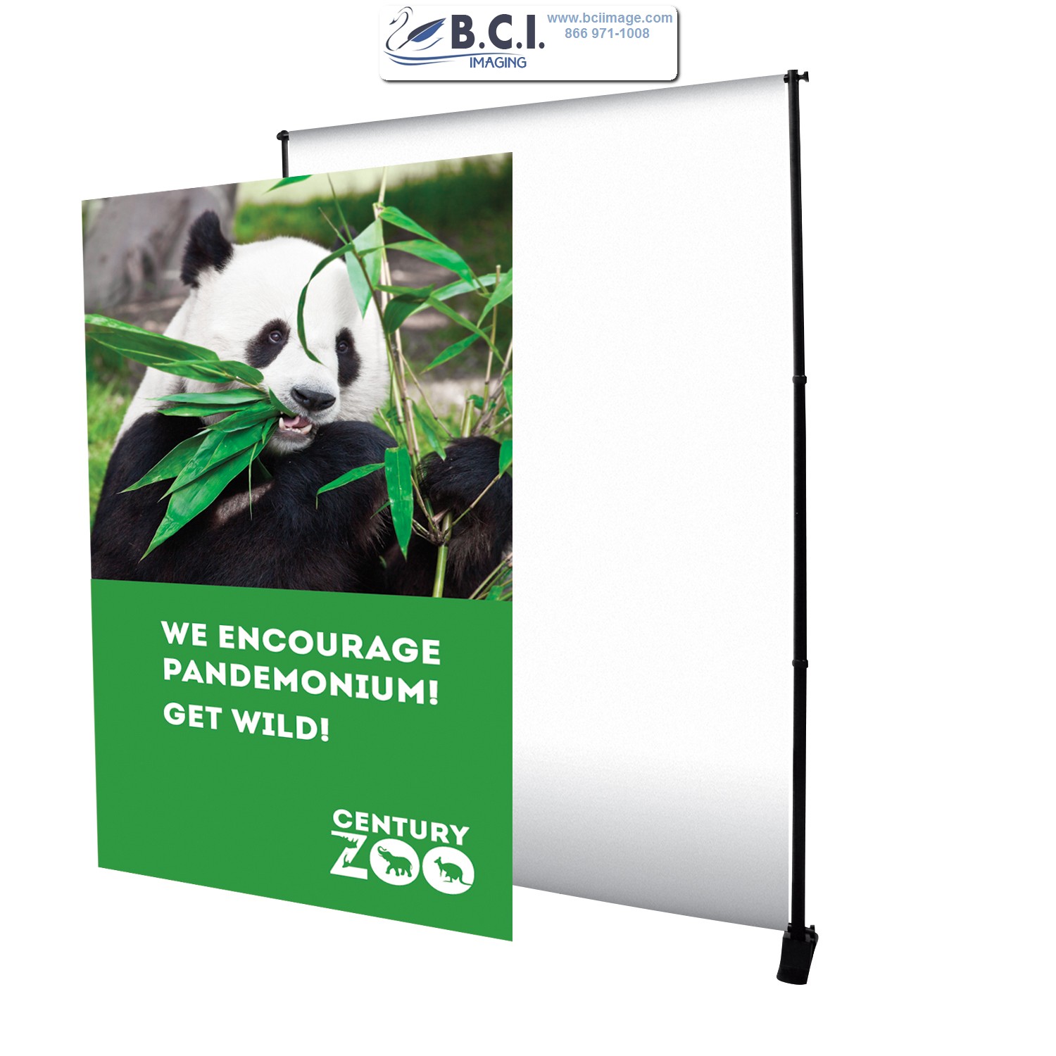 6' Deluxe Exhibitor Expanding Display Replacement Banner - BCI Imaging ...