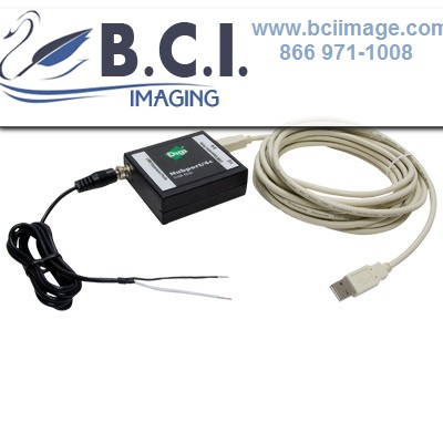 Digi Hubport 4 port industrial compact USB hub w/(4) type A USB 2.0 ports, 5.5-30VDC power non-captive connector – BCI Imaging Supplies
