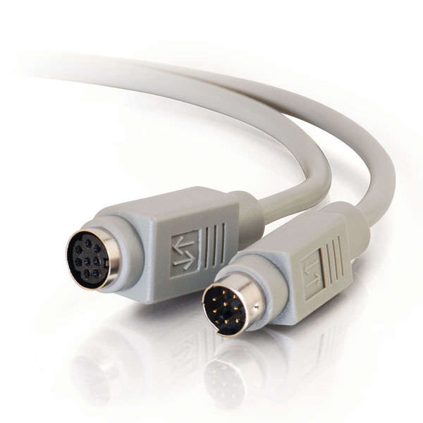 Magnético De Dios Superposición 6ft 8-pin Mini Din M/F Serial RS232 Extension Cable – BCI Imaging Supplies