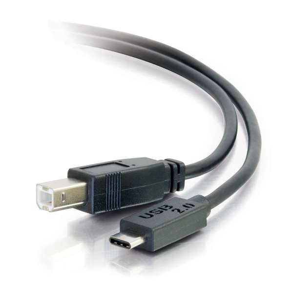 C2G 2m USB Cable USB 2.0 A to USB Mini B MM Type A Male Mini Type