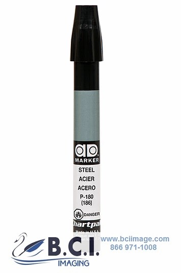 Chartpak AD Markers 6 per pack P180 Basic Gray 5 - BCI Imaging Supplies