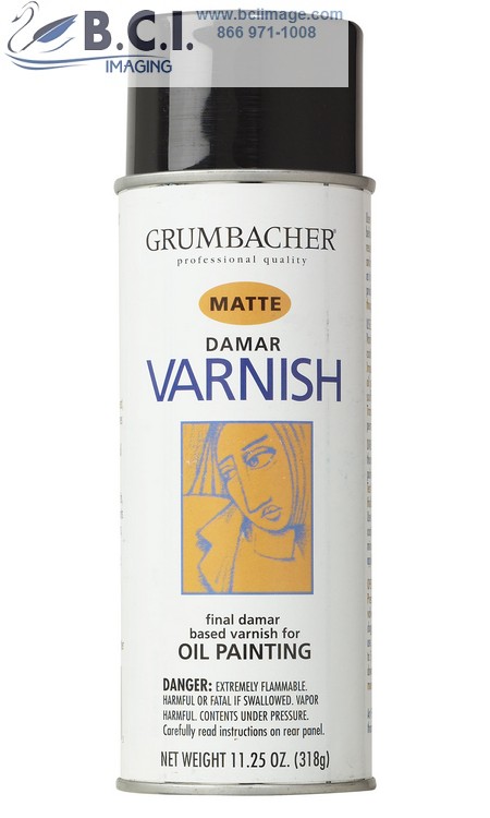 Grumbacher Picture Varnish - Gloss, 11 oz Can