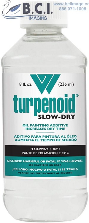 Turpenoid Slow-Dry 236 ml. - BCI Imaging Supplies