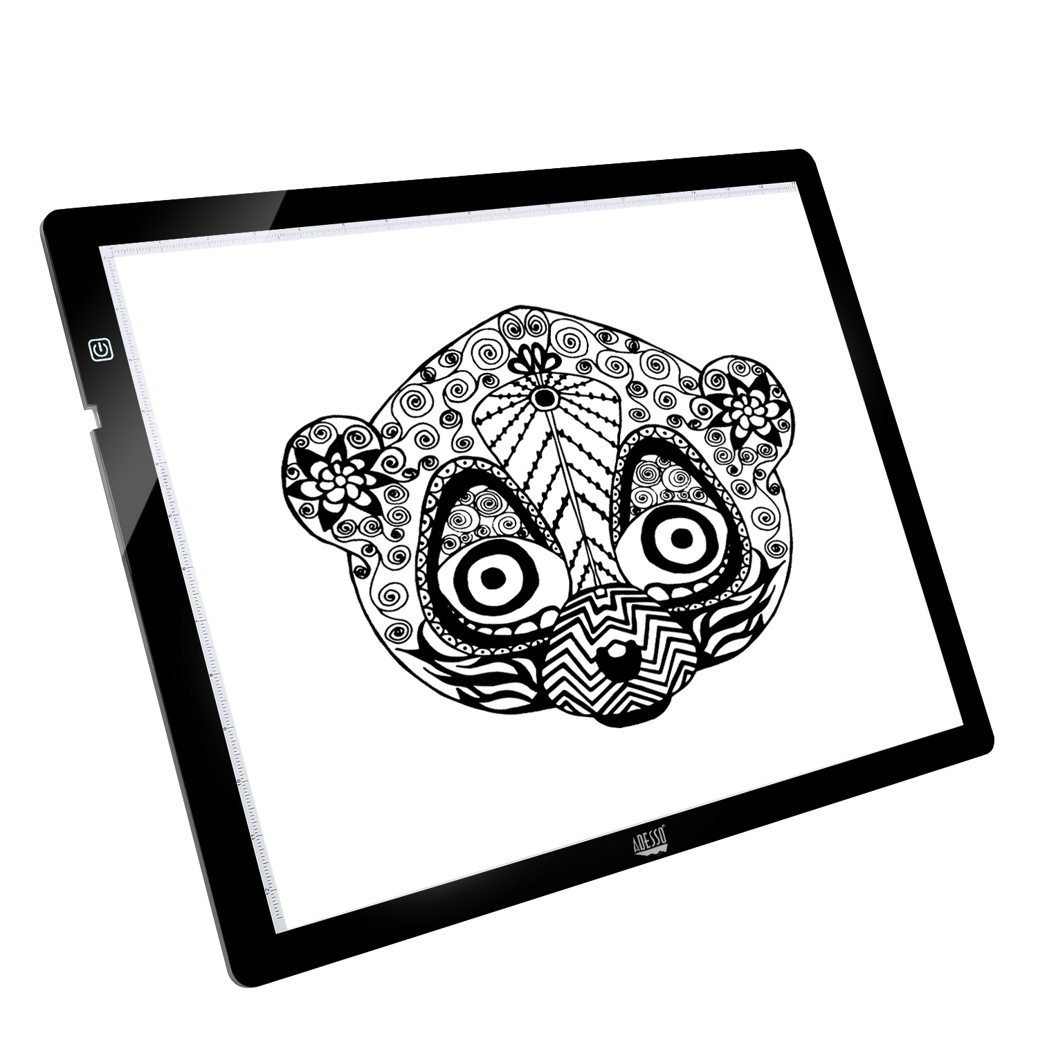19 inch LED Tracing Light Board w/ Rotating Base & Tracing Paper – The  Display Outlet