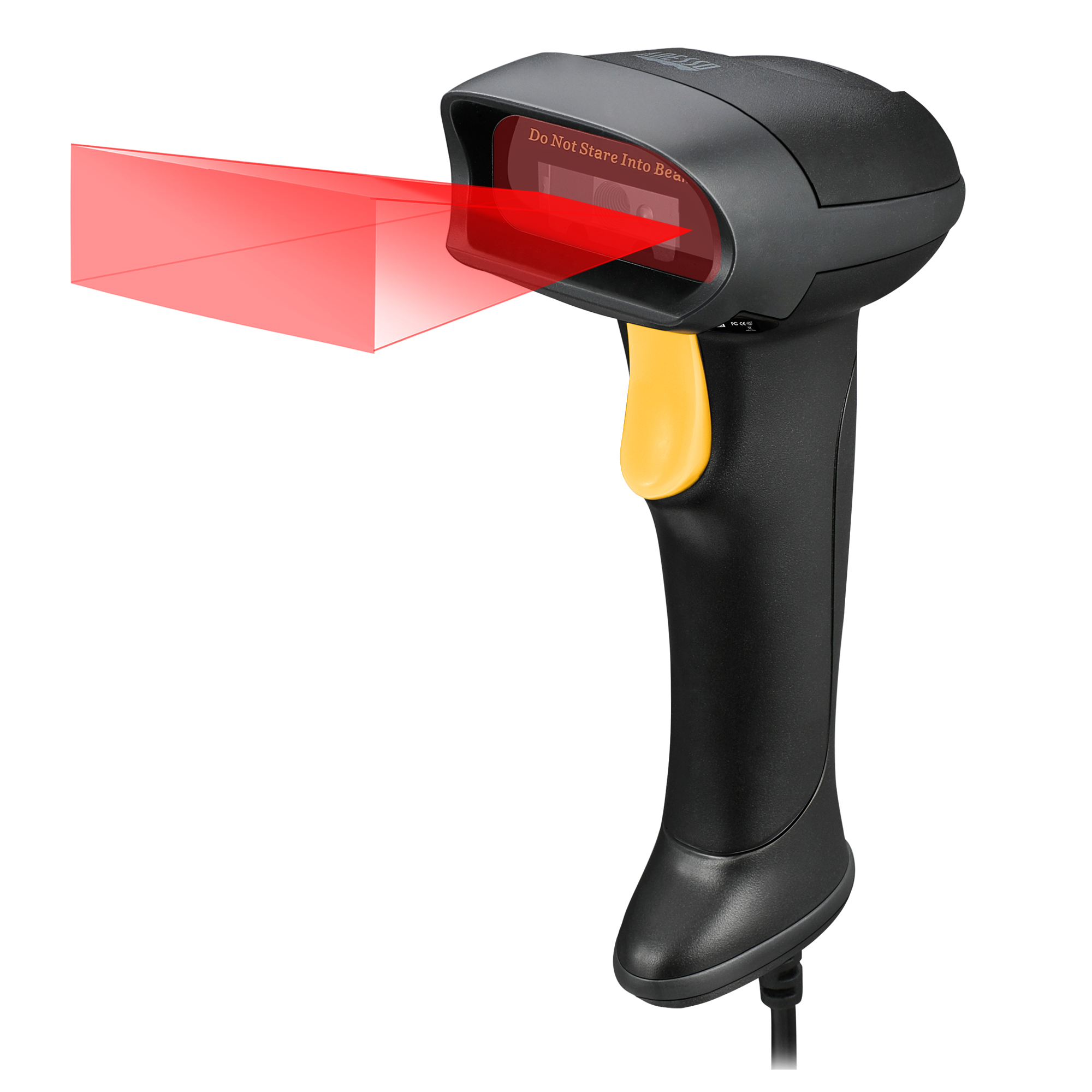 Spill Resistant Antimicrobial 2D Barcode Scanner