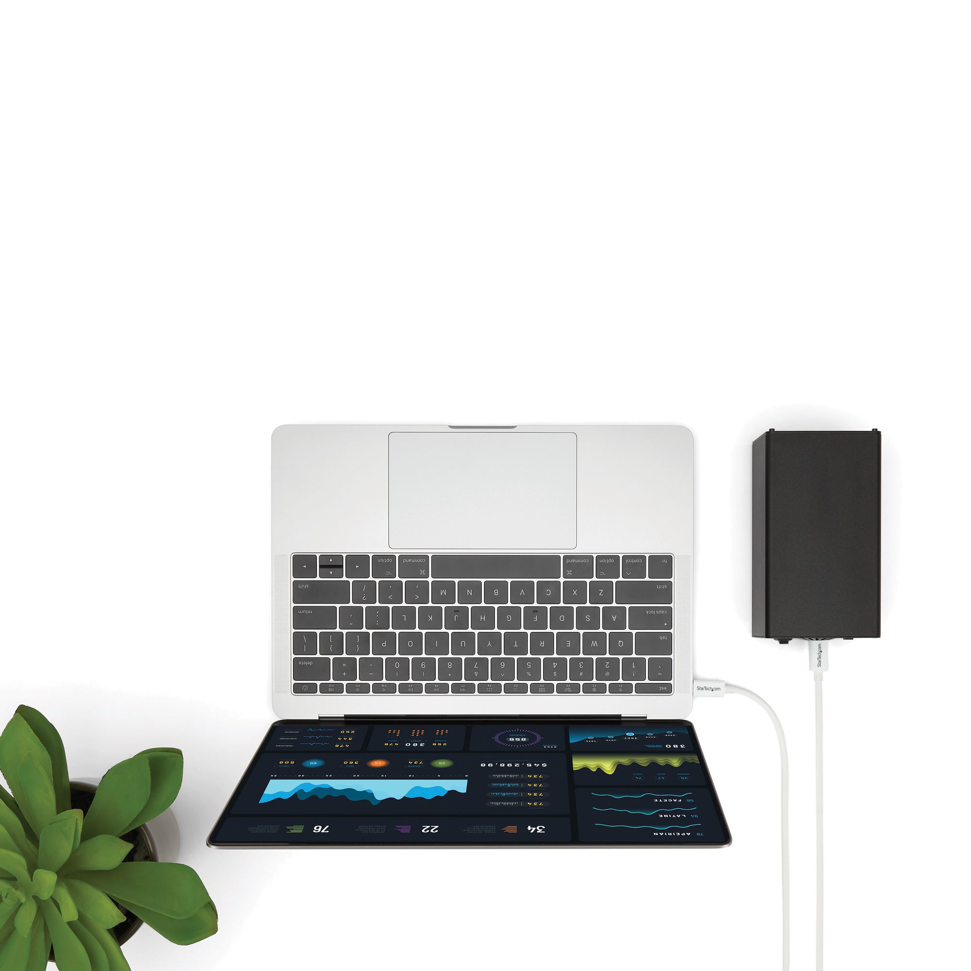 Cable 2m Thunderbolt 3 USB-C 20Gbps - Cables y adaptadores Thunderbolt 3
