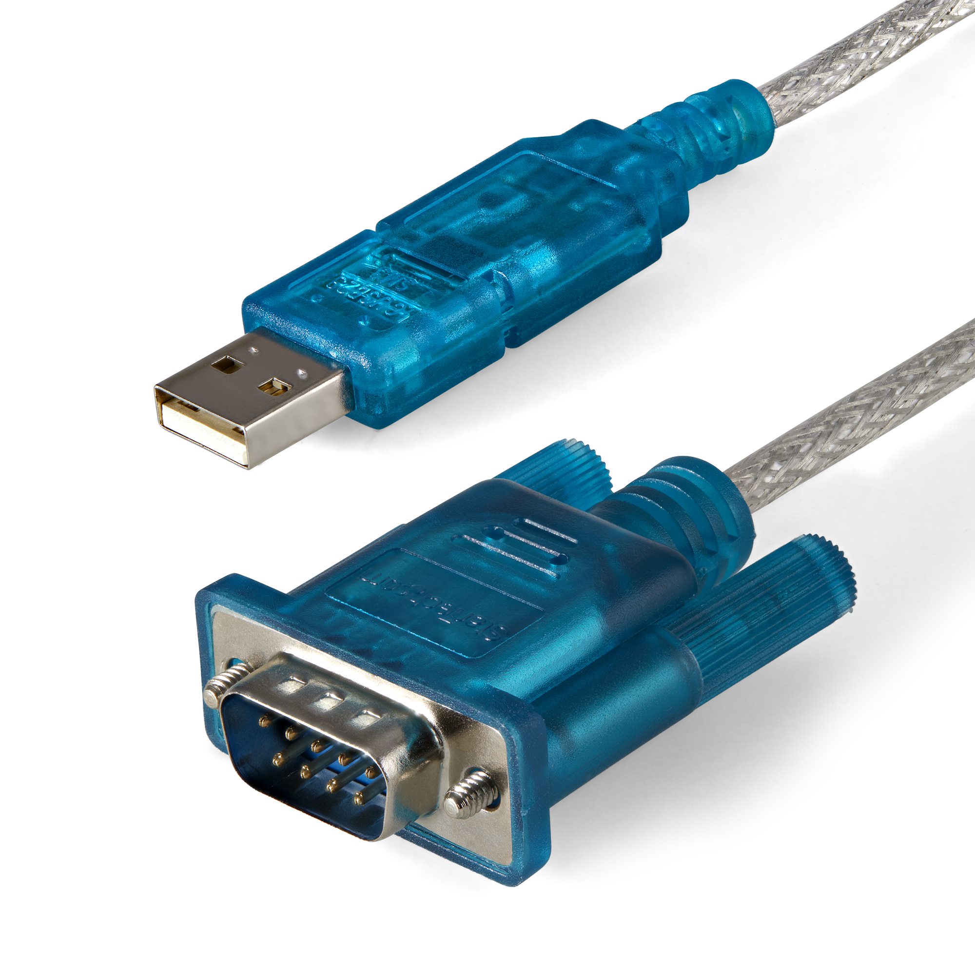 3ft USB To Serial RS232 Cable - DB9 Male To USB Adapter With Prolific Chip For PLC/Printers