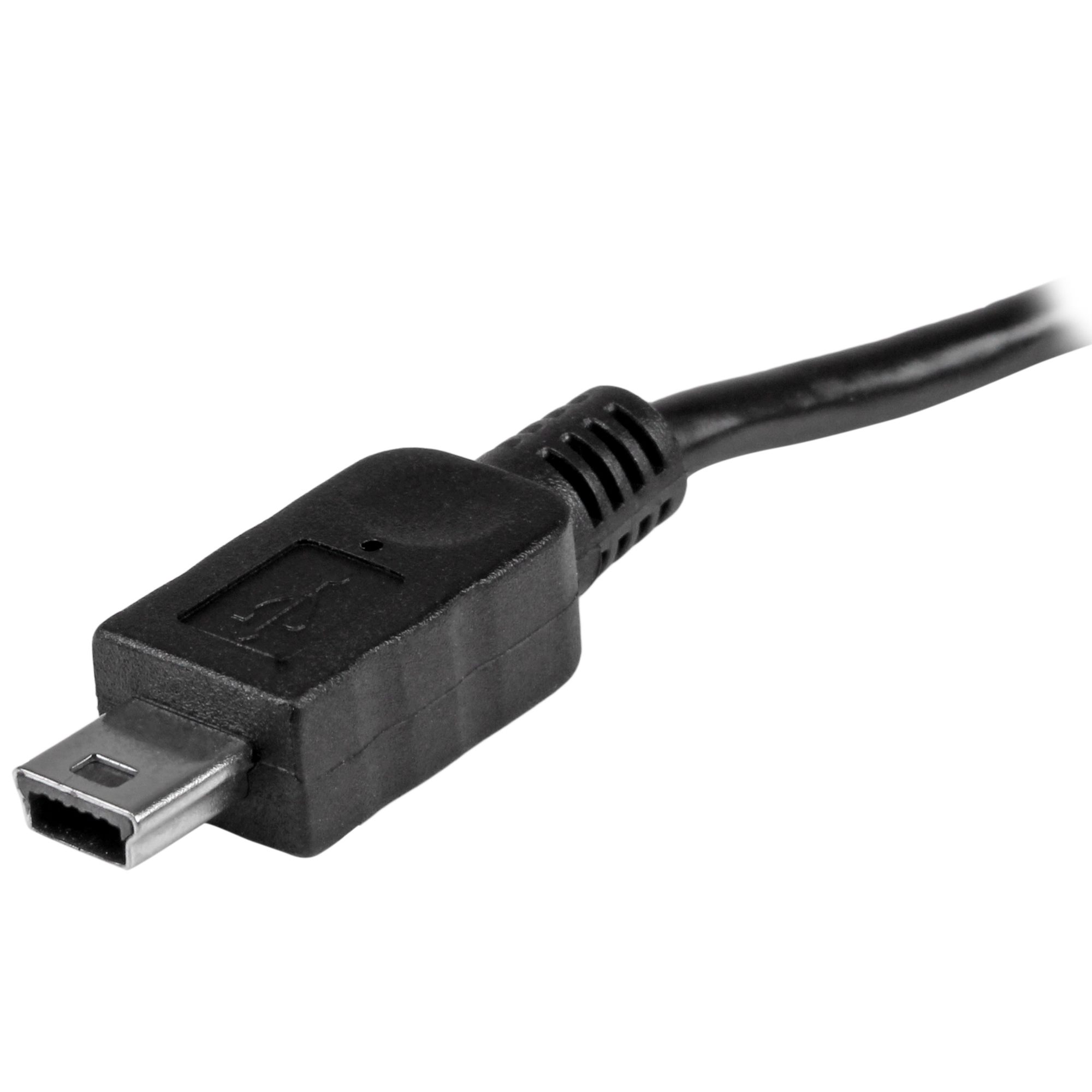 USB OTG Cable – Micro USB to Mini USB – M/M – 8 in. – BCI Imaging