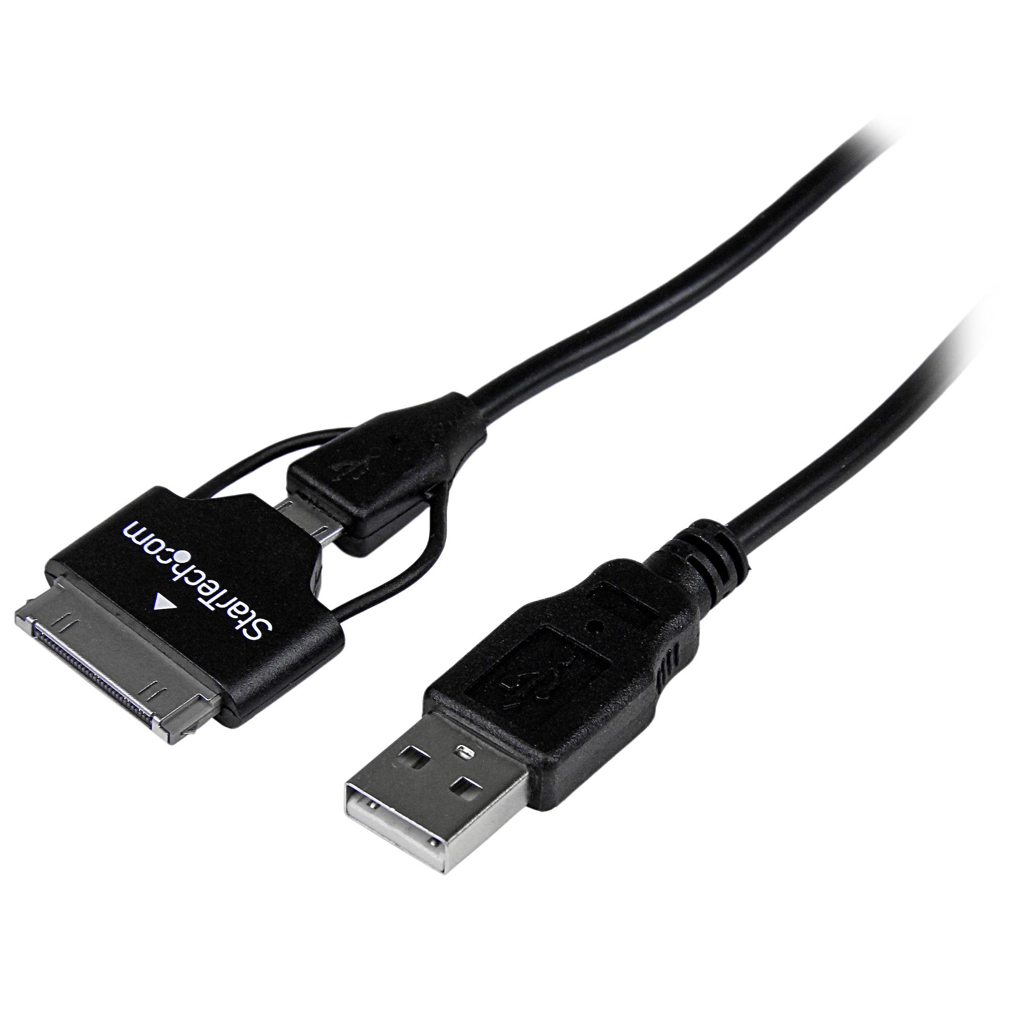 0.65m ft) Samsung Tab Dock Connector or Micro USB to USB Combo Cable – BCI Supplies