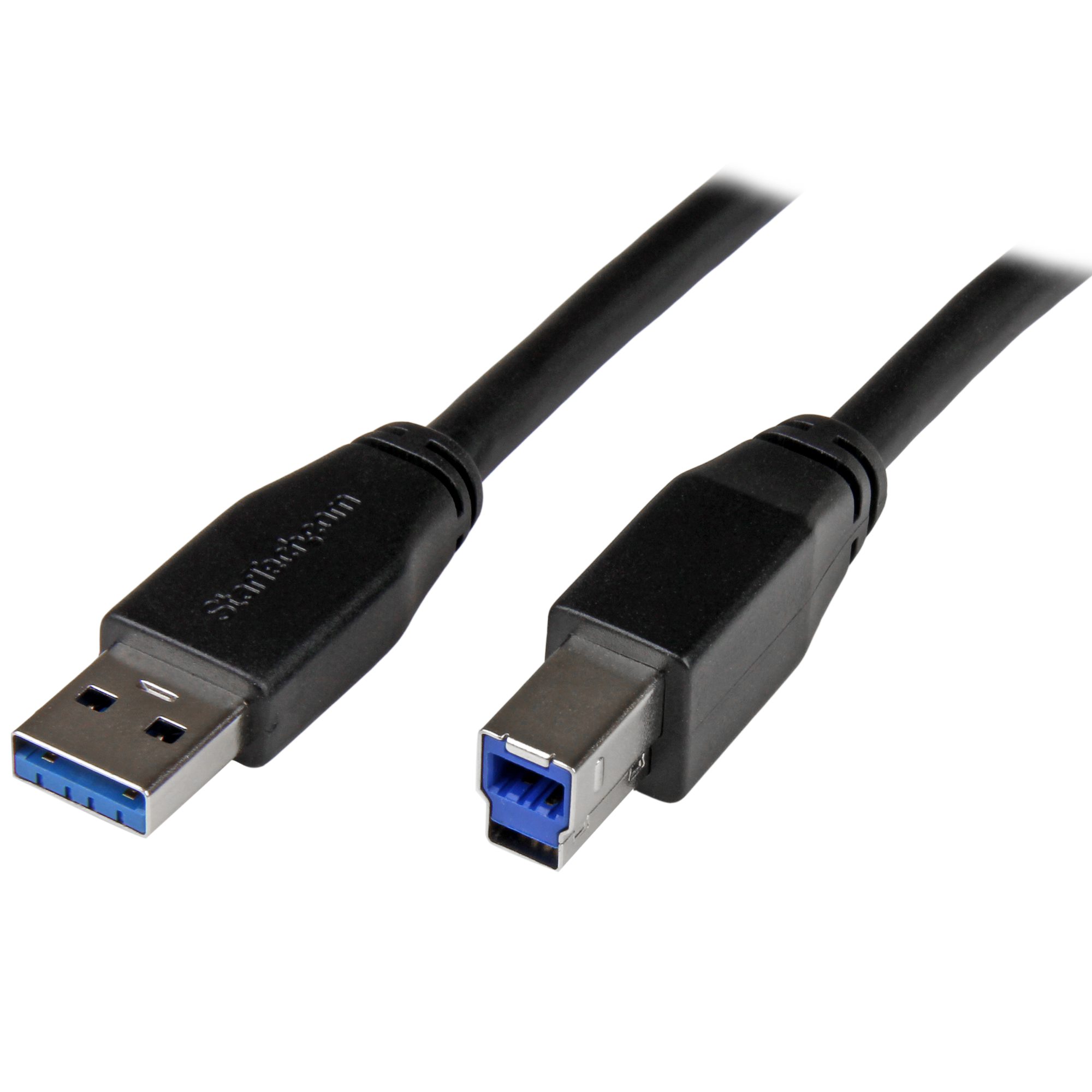 Active USB 3.0 USB-A to USB-B Cable - M/M - 5m (15ft) - BCI Imaging Supplies
