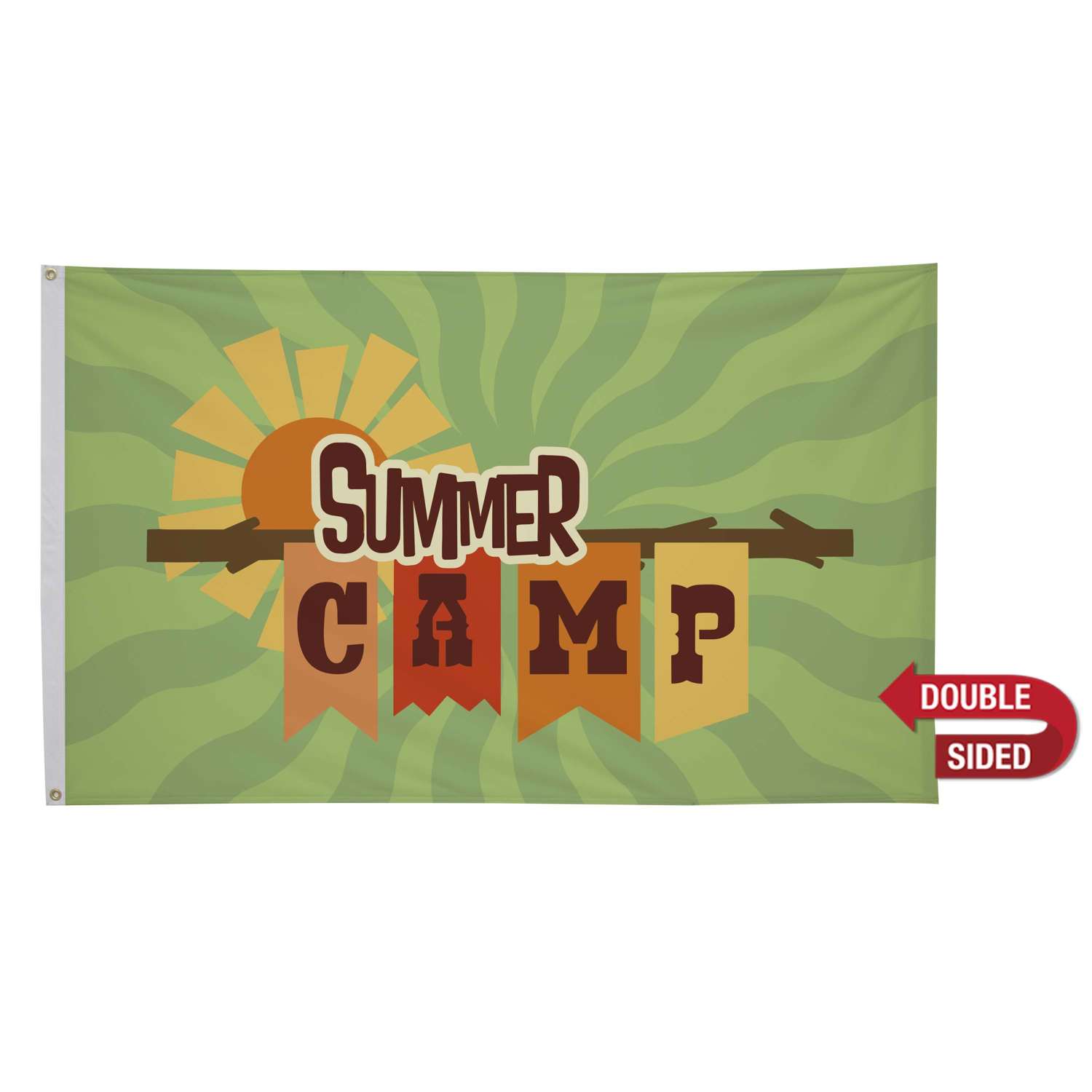 Polyester Flag (Double-Sided) 3' x 5' - Image 2