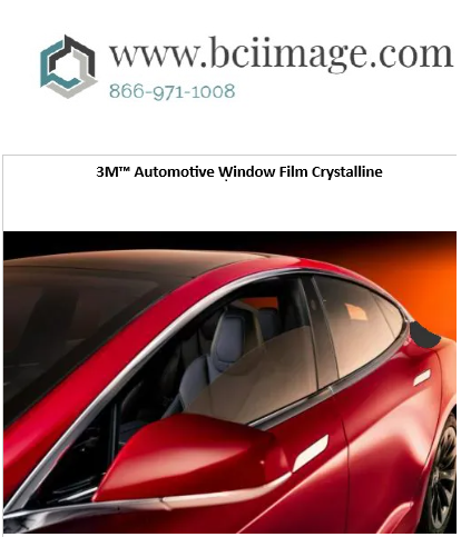 3M Automotive Window Film Crystalline Series 20% – BCI Imaging Supplies