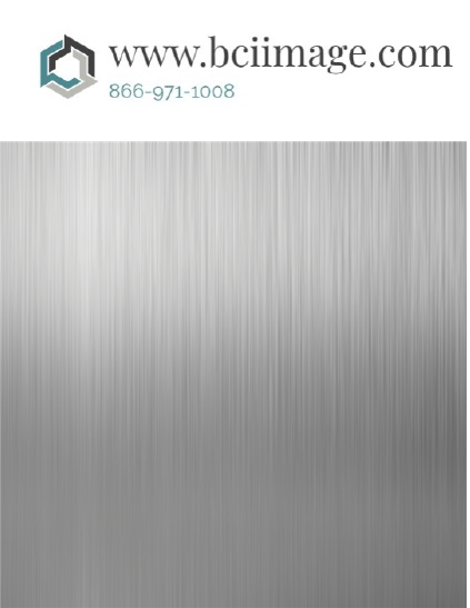 Gerber Metallized Polyester Film Brushed Silver / Aluminum