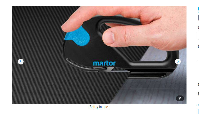 Martor Snitty Safety Knife & Replacement Blades