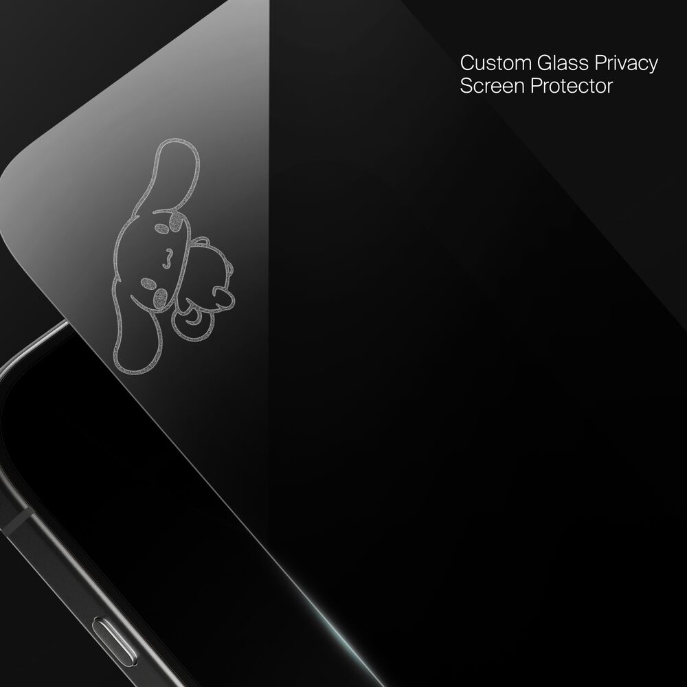 Belkin Cinnamoroll Flying Custom Glass Screen Protector - iPhone 16 Plus/15 Plus/15 Pro Max, Privacy - Image 5