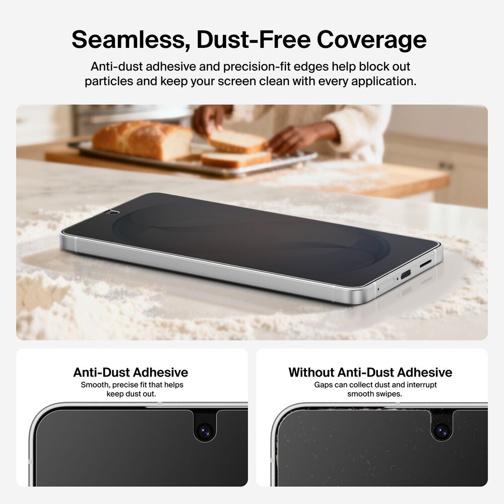 Belkin Titan SmartShield Privacy Filter Screen Protector for Samsung Galaxy S26 - Image 9