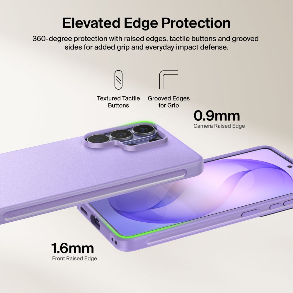Belkin Protect Series Case for Samsung Galaxy S26 Ultra - Lavender - Image 6