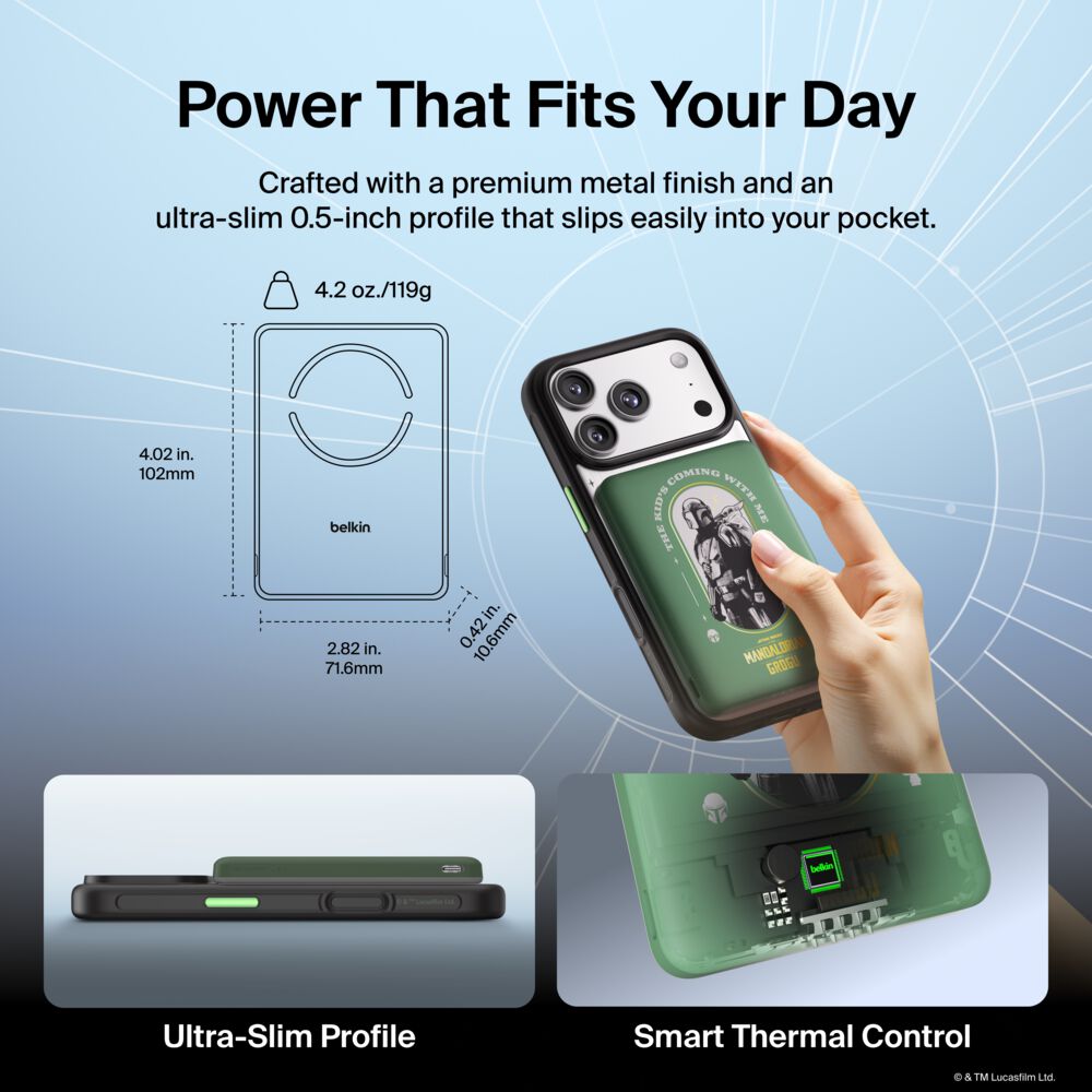 Belkin Slim Magnetic Power Bank 5K - Image 3