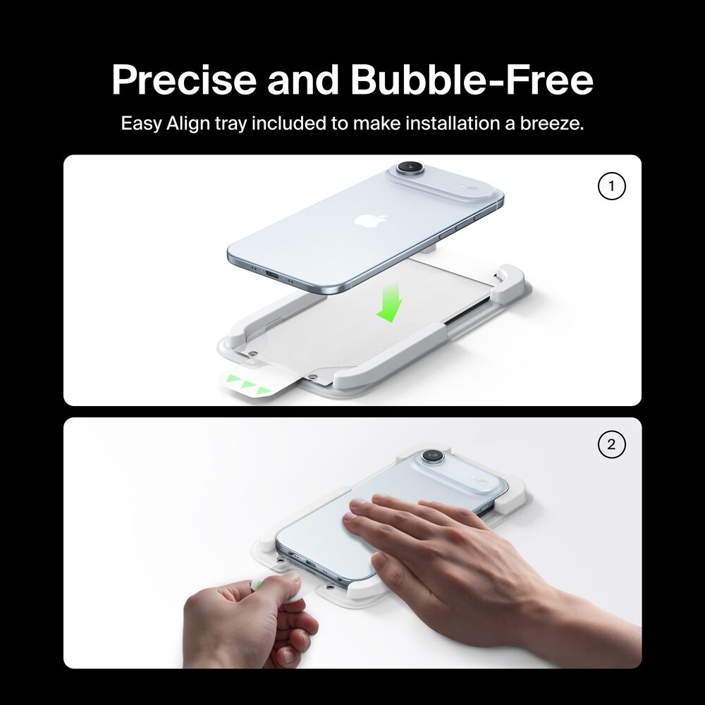 Belkin UltraGlass 2 Screen Protector for iPhone Air - Image 8