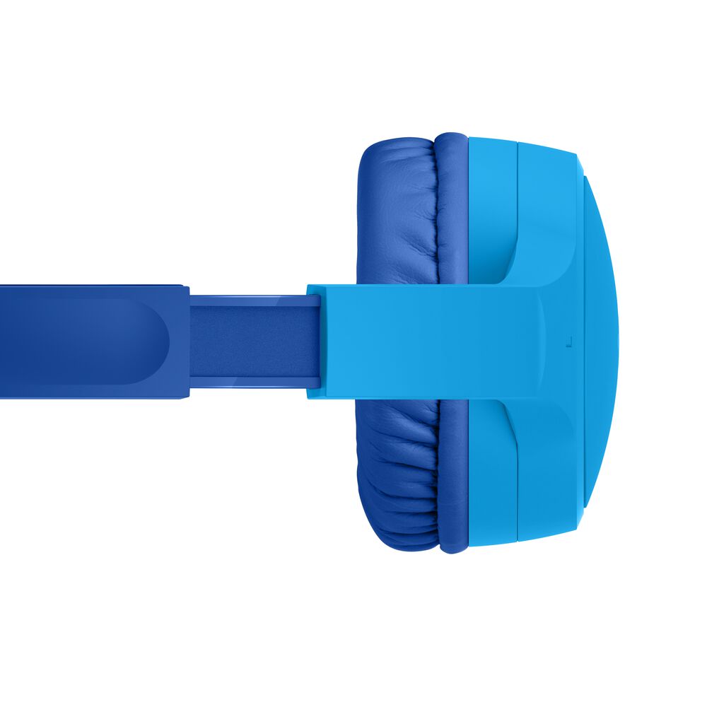 Belkin Wireless On-Ear Headphones for Kids - Blue, USB-C Cable - Image 11