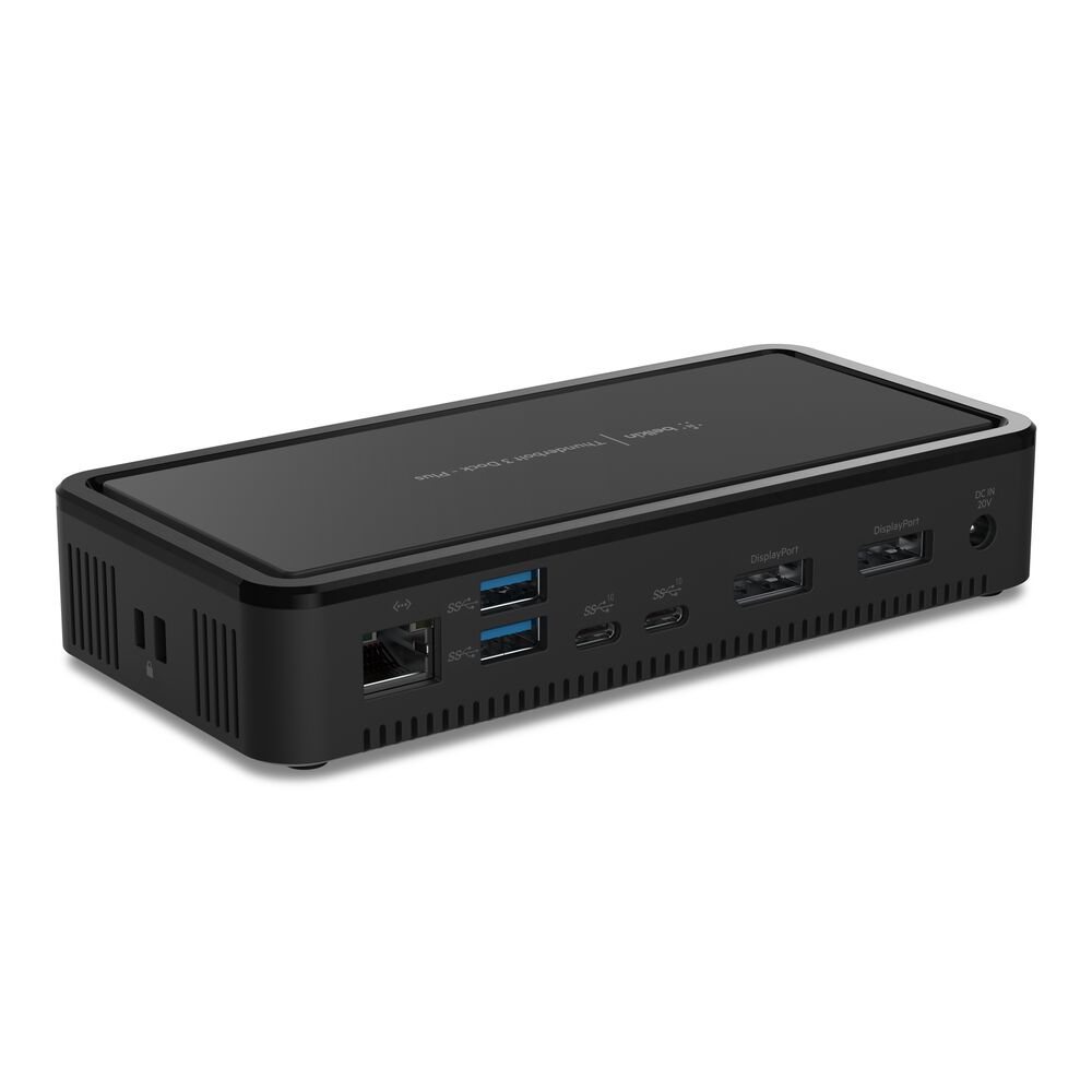 Belkin Thunderbolt 3 Dock Plus (Certified Refurbished) - Black - Image 2