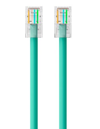 Belkin CAT6 Ethernet Patch Cable, RJ45, M/M - Green, 6 ft