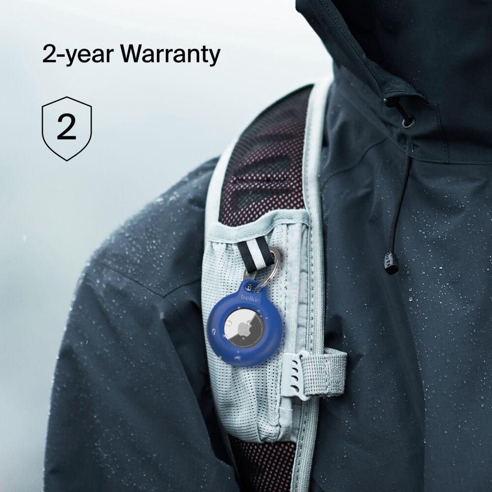 Belkin Waterproof Secure Holder with Key Ring for AirTag - 1 Pack, Blue - Image 11