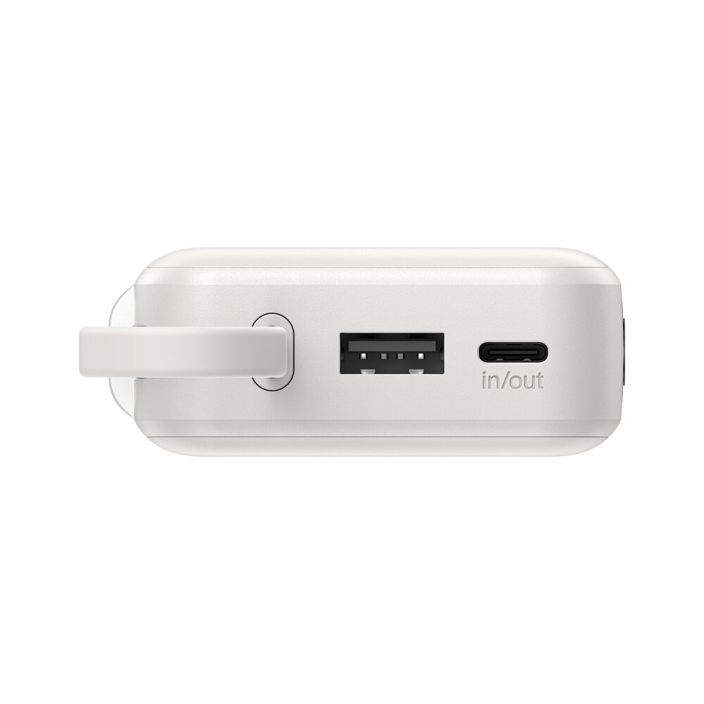 Belkin Power Bank 10K with Integrated Cable and Display - Sand, 10K, 11.5in cable - Image 16