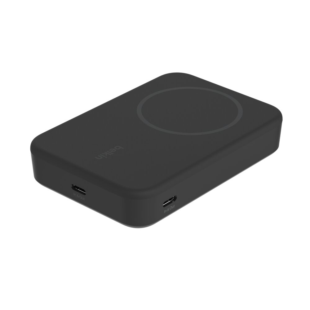 Belkin Magnetic Power Bank with Qi2 15W 10K - Black - Image 9