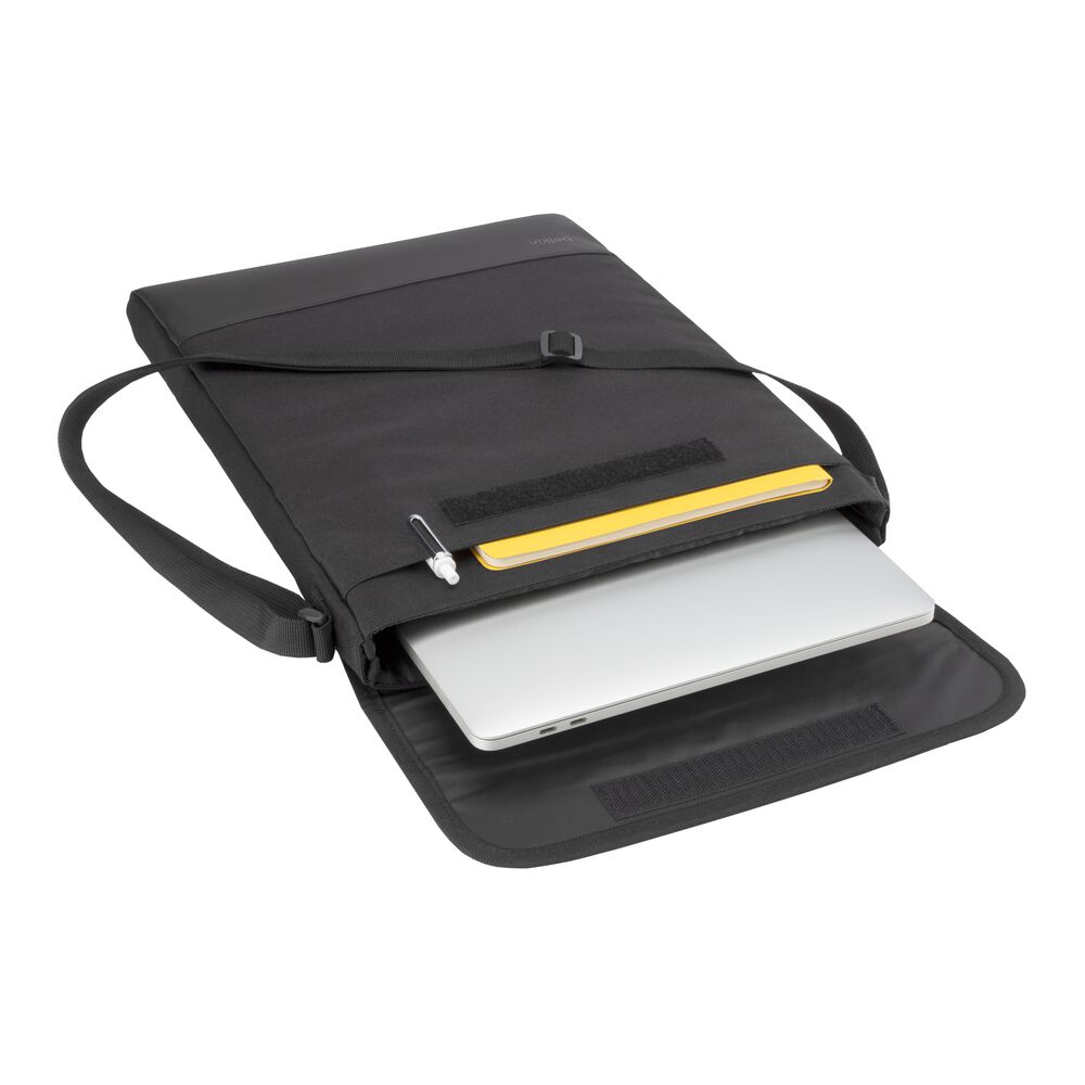 Belkin Protective Laptop Sleeve with Shoulder Strap for 11-13� Devices - Black - Image 2