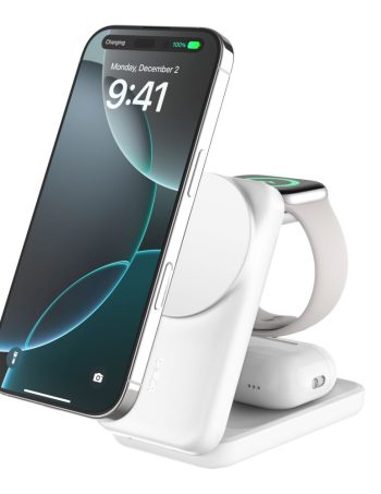 Belkin 3-in-1 Foldable Magnetic Charger with Qi2 25W