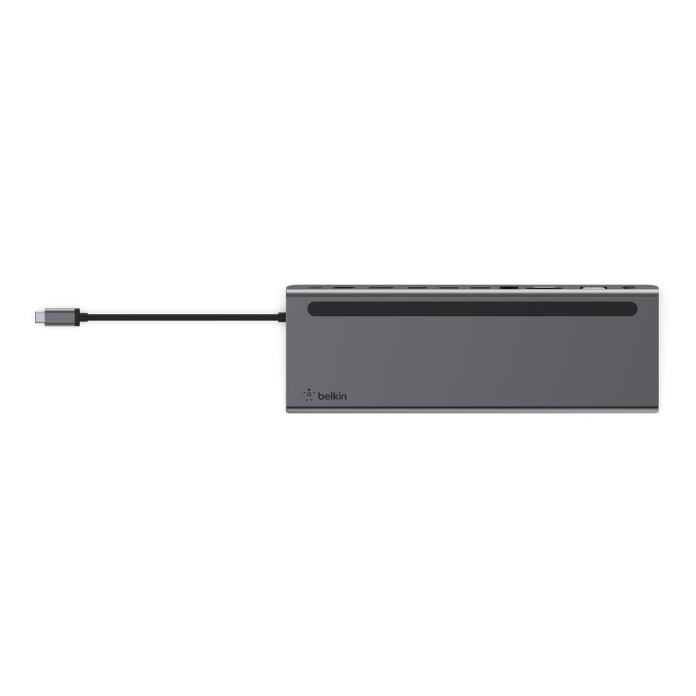 Belkin USB-C 11-in-1 Multiport Dock (Certified Refurbished) - Space Gray - Image 5
