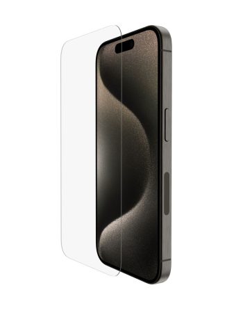 Belkin UltraGlass 2 Treated Screen Protector for iPhone 15 Pro