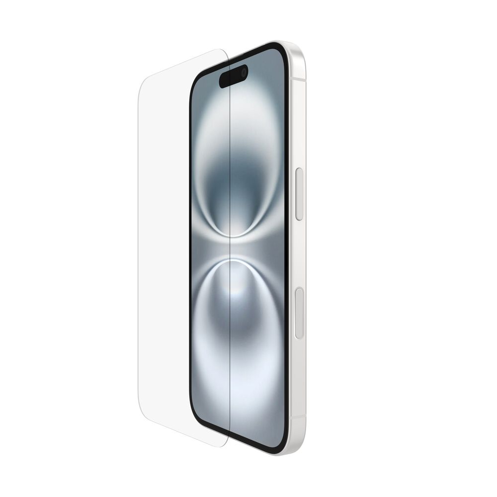 Belkin UltraGlass 2 Treated Screen Protector for iPhone 16 / iPhone 15 / iPhone 14 Pro
