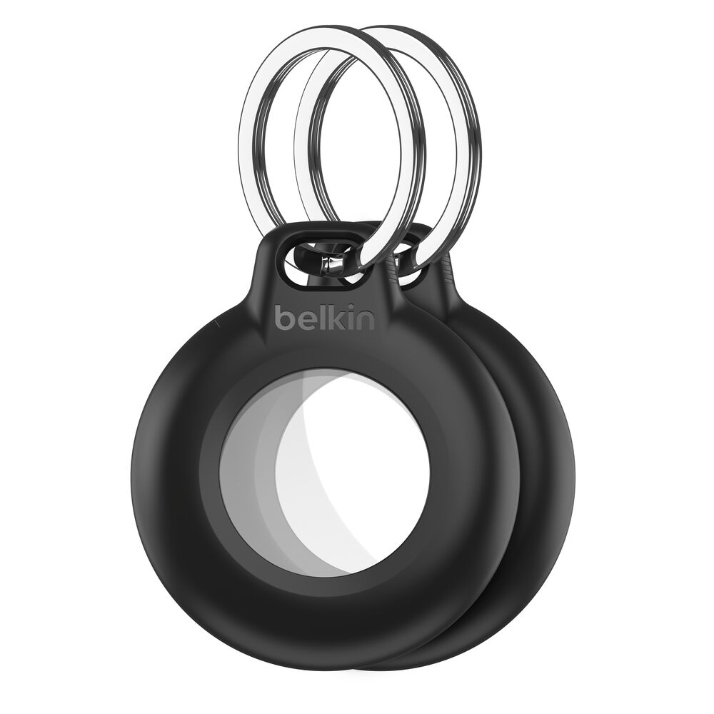 Belkin Waterproof Secure Holder with Key Ring for AirTag - 4 Pack, Black - Image 8