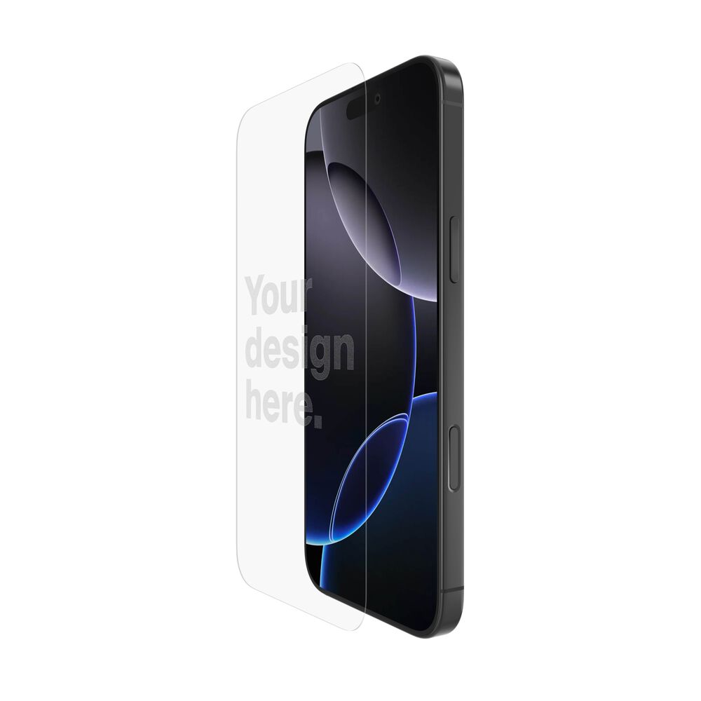 Belkin Personalized Glass Screen Protector - iPhone 16 Pro Max, Clear