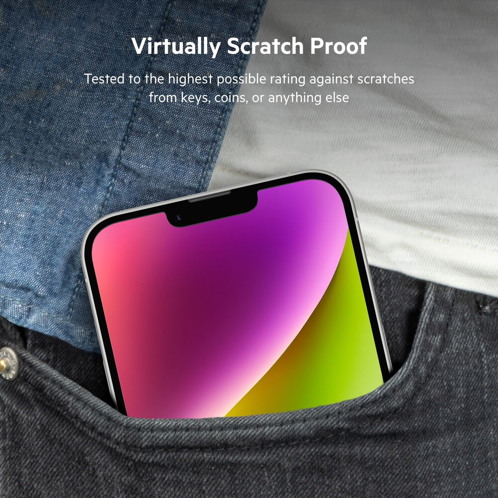 Belkin UltraGlass Treated Screen Protector for iPhone 14 Plus / iPhone 13 Pro Max - Image 7