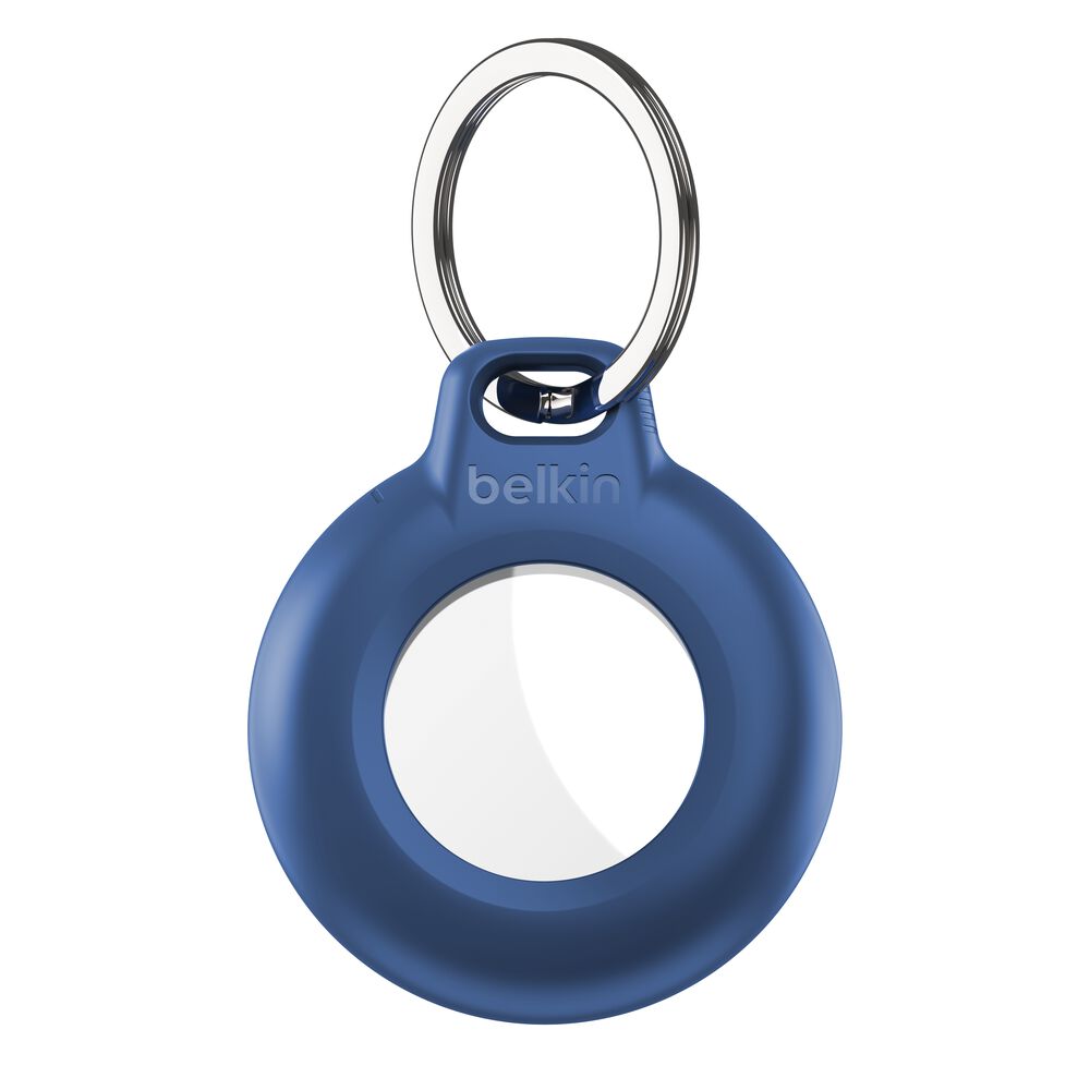 Belkin Waterproof Secure Holder with Key Ring for AirTag - 2 Pack, Blue - Image 4