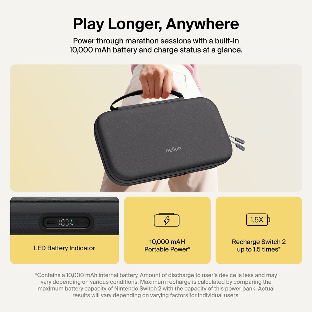 Belkin Charging Case Pro for Nintendo Switch 2 - Image 4
