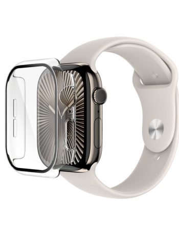 Belkin TemperedCurve 2-in-1 Screen Protector for Apple Watch Series 10 (46mm) - Clear