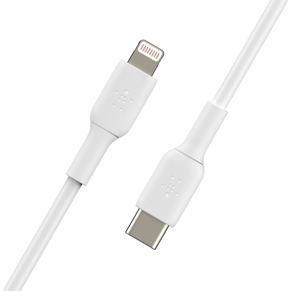 Belkin USB-C to Lightning Cable (1m / 3.3ft, White) - 3.3 ft - Image 3