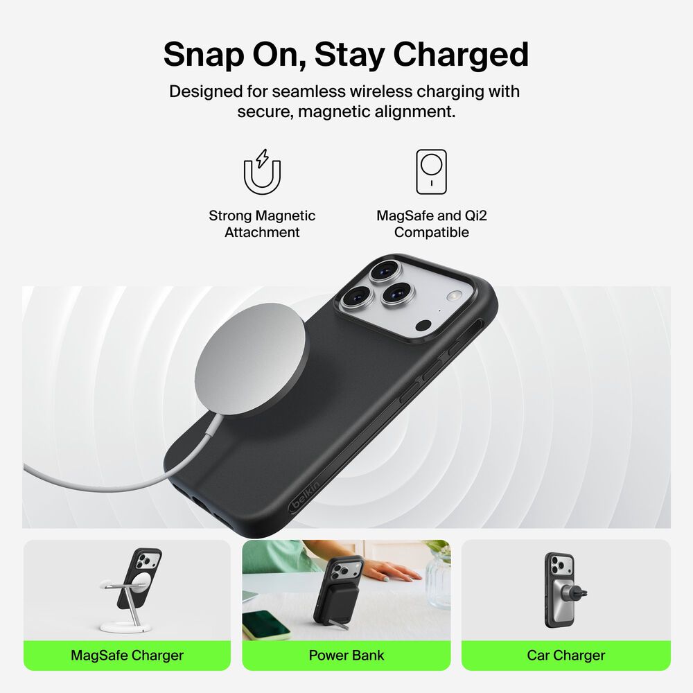 Belkin Protect Series Case for iPhone 17 Pro - Black - Image 5