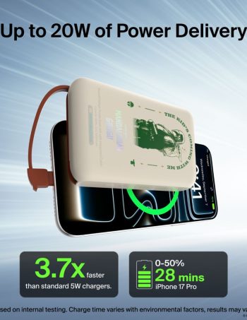 Belkin Power Bank 10K with Integrated Cable