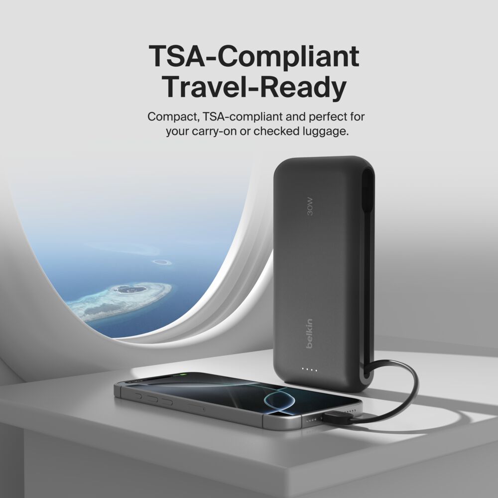 Belkin Power Bank 20K with Integrated Cable - Image 5