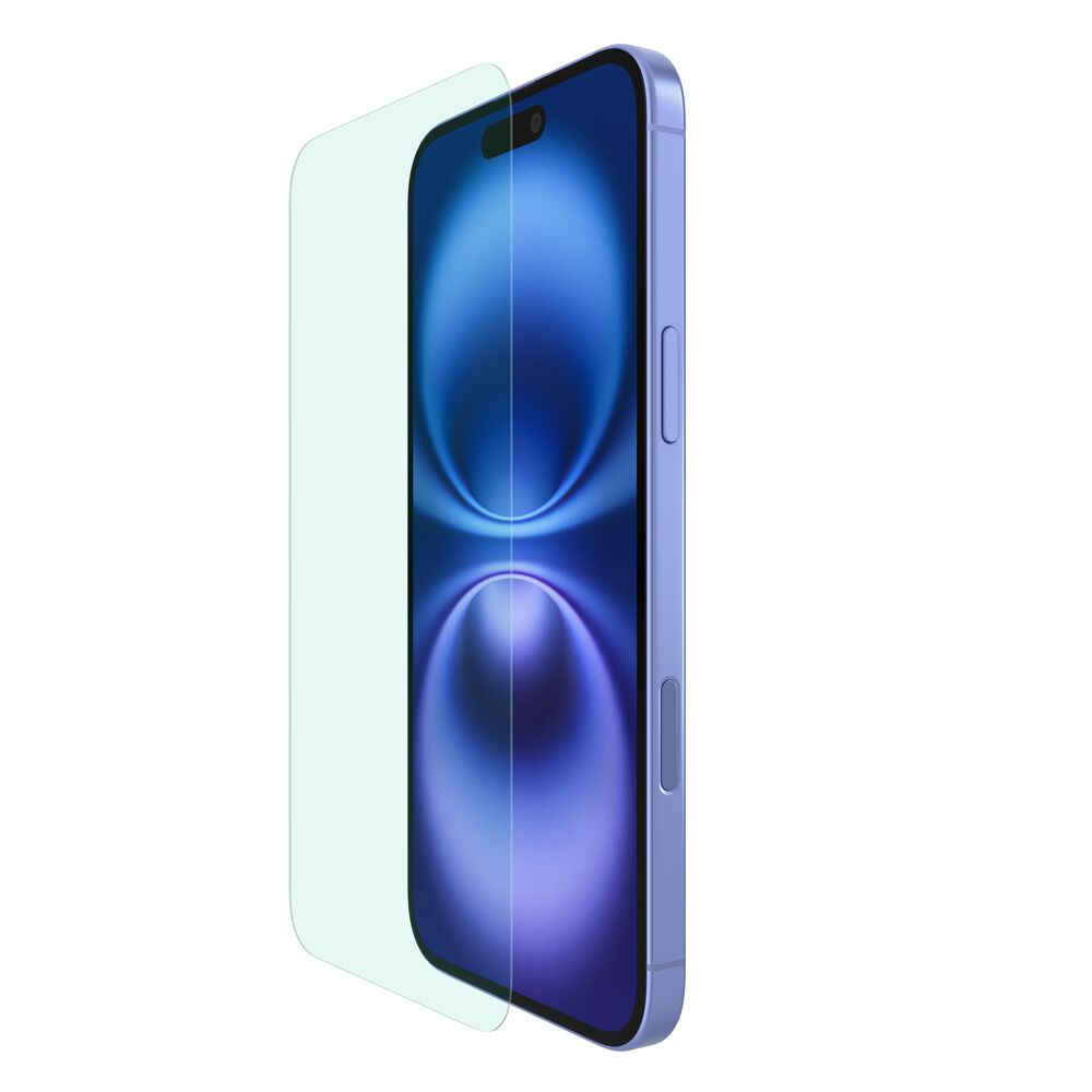 Belkin InvisiGlass Blue Light Filter Screen Protector for iPhone 16 Plus/15 Plus/14 Pro Max - iPhone 16 Plus / iPhone 15 Plus / iPhone 14 Pro Max