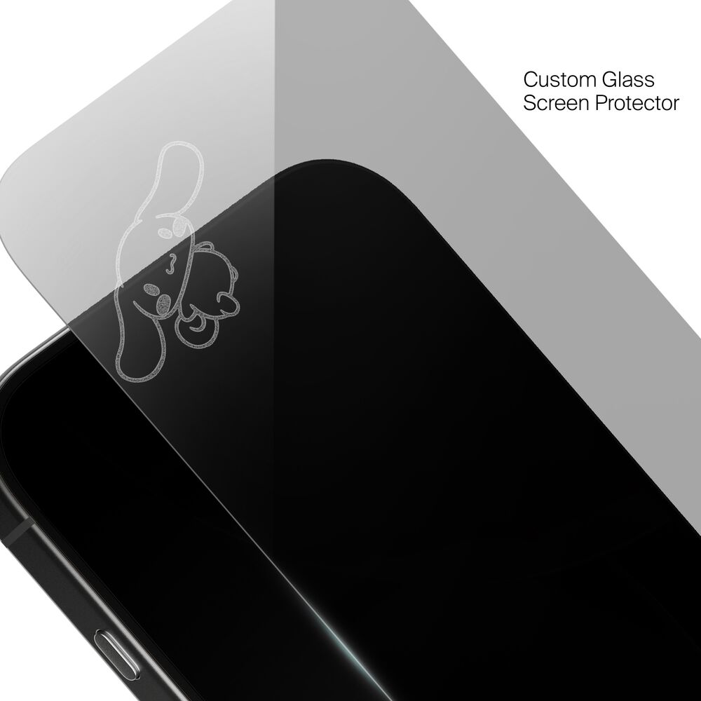 Belkin Cinnamoroll Flying Custom Glass Screen Protector - iPhone 16/15/15 Pro, Clear - Image 5